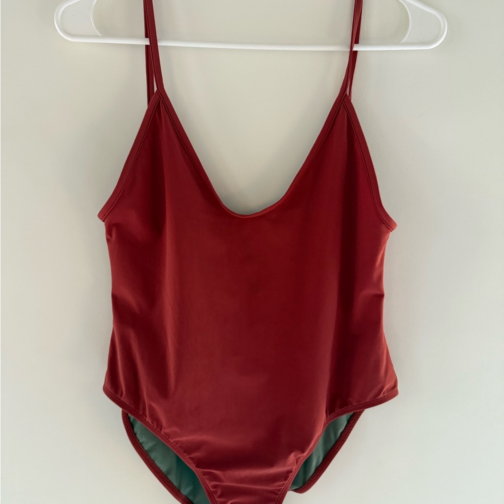 Bower Swim - One-Piece Swimsuit in rust